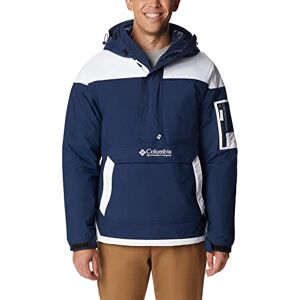 Columbia Men's Challenger Insulated Pullover, Winter pullover jacket, Collegiate Navy/White, Size S Columbia Men's Challenger Insulated Pullover, Winter pullover jacket, Collegiate Navy/White, Size S