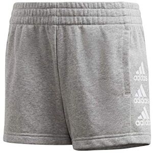 adidas JG MH Short Shorts - BRGRIN/Blanco, 104 (3/4 años)