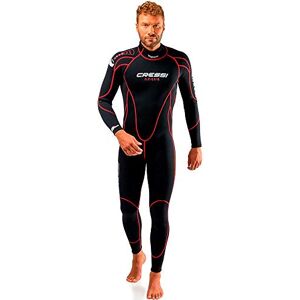 Cressi Maya Man Monopiece Wetsuit One Piece Wetsuit for Snorkelling, Swimming and Water Sports, 2.5mm Ultra Stretch Neoprene, Black/Red, XXL Cressi Maya Man Monopiece Wetsuit One Piece Wetsuit for Snorkelling, Swimming and Water Sports, 2.5mm Ultra Stretch Neoprene, Black/Red, XXL