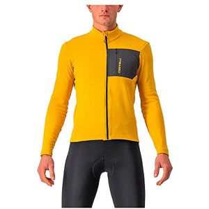 CASTELLI 4522505-755 UNLTD TRAIL JERSEY Sweatshirt Men's GOLDENROD/DARK GRAY Size M CASTELLI 4522505-755 UNLTD TRAIL JERSEY Sweatshirt Men's GOLDENROD/DARK GRAY Size M