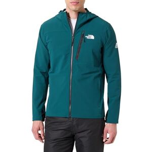The North Face Men's Mountain Athletics Softshell Jacket, Deep Nori, S The North Face Men's Mountain Athletics Softshell Jacket, Deep Nori, S
