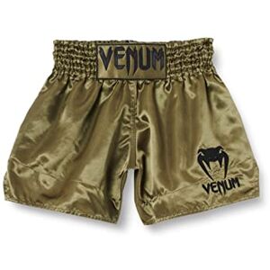 Venum , Classic Muay Thai Shorts, Men's, XL, Khaki/Black Venum , Classic Muay Thai Shorts, Men's, XL, Khaki/Black