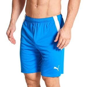 Puma Men's Teamliga Shorts, Electric Blue Lemonade White, XL Puma Men's Teamliga Shorts, Electric Blue Lemonade White, XL
