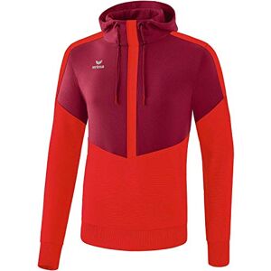 Erima Squad Hoody Bordeaux/Red, M Erima Squad Hoody Bordeaux/Red, M