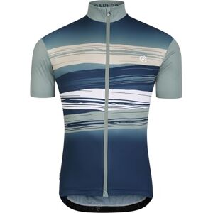 Dare 2b Men's AEP Pedal Short Sleeved Jersey T-Shirt Green Dare 2b Men's AEP Pedal Short Sleeved Jersey T-Shirt Green