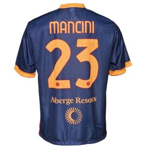 AS Roma Official Replica Jersey Adult Unisex Red and Yellow Medium Short Sleeve V-Neck Fitted Sports Jersey Style Football Jersey AS Roma Official Replica Jersey Adult Unisex Red and Yellow Medium Short Sleeve V-Neck Fitted Sports Jersey Style Football Jersey