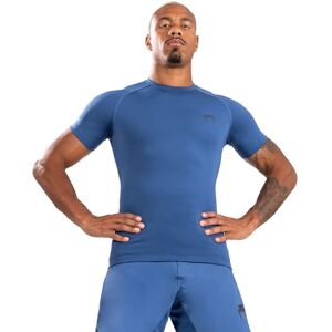 Venum , Contender Short Sleeve Rashguard, Men's, XL, Blue Venum , Contender Short Sleeve Rashguard, Men's, XL, Blue