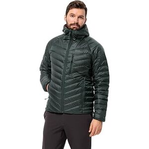 Jack Wolfskin Men's Passamani Down Hoody M Down Jacket, Black Olive, XXX-Large Jack Wolfskin Men's Passamani Down Hoody M Down Jacket, Black Olive, XXX-Large