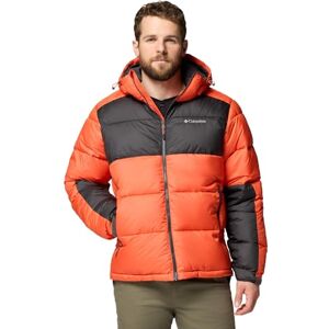 Columbia Men's Pike Lake 2 Hooded Jacket, Hooded Puffer Jacket, Zing/Shark, S Columbia Men's Pike Lake 2 Hooded Jacket, Hooded Puffer Jacket, Zing/Shark, S