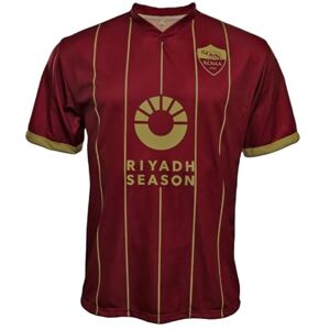 AS Roma Official Home 24-25 Replica Shirt, Blank, M, red, M AS Roma Official Home 24-25 Replica Shirt, Blank, M, red, M