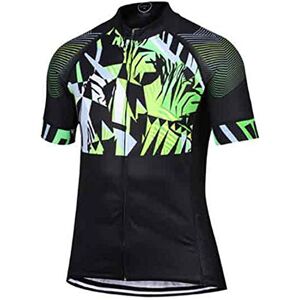 ZONE3 Men's Cool-Tech Mesh Cycle Jersey, Green/Black/White, Small ZONE3 Men's Cool-Tech Mesh Cycle Jersey, Green/Black/White, Small