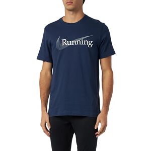 Nike FJ2362-410 M NK DF TEE Heritage T-Shirt Men's Midnight Navy Size L Nike FJ2362-410 M NK DF TEE Heritage T-Shirt Men's Midnight Navy Size L