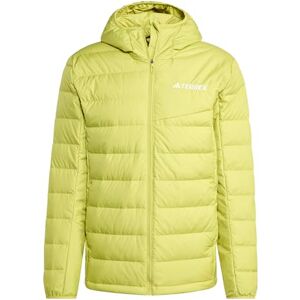 adidas Men's Terrex Multi Light Down CLIMAWARM Hooded Jacket, preloved lime, M adidas Men's Terrex Multi Light Down CLIMAWARM Hooded Jacket, preloved lime, M