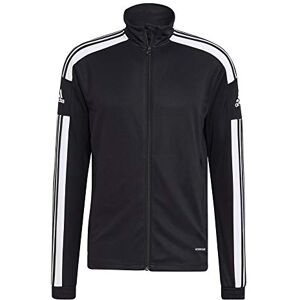 adidas Men's Squadra 21 Training Jacket, Black/White, S adidas Men's Squadra 21 Training Jacket, Black/White, S