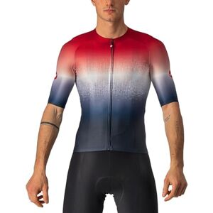 CASTELLI 4522014-414 AERO RACE 6.0 JERSEY Sweatshirt Men's Savile Blue/Pro Red XL CASTELLI 4522014-414 AERO RACE 6.0 JERSEY Sweatshirt Men's Savile Blue/Pro Red XL