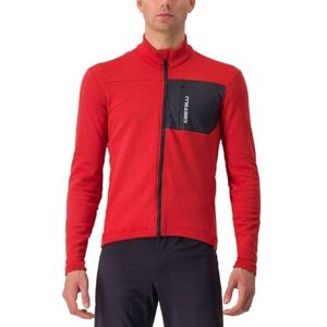 CASTELLI 4522505-642 UNLTD TRAIL JERSEY Sweatshirt Men's POMPEIAN RED/DARK GRAY Size M CASTELLI 4522505-642 UNLTD TRAIL JERSEY Sweatshirt Men's POMPEIAN RED/DARK GRAY Size M