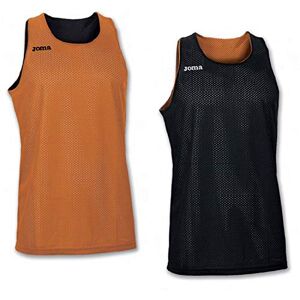 Joma 100050.800 Basketball T-Shirt - Orange/Orange, 2X-Small