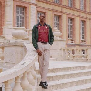 Kappa Kombat Third Versailles LS ACT Jersey Versailles Man Size XL RED/Blue DK/Gold Kappa Kombat Third Versailles LS ACT Jersey Versailles Man Size XL RED/Blue DK/Gold