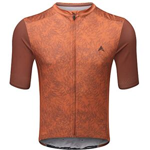 Altura Mens Icon Plus Shortsleeve Cycling Jersey Dark Orange Small Altura Mens Icon Plus Shortsleeve Cycling Jersey Dark Orange Small