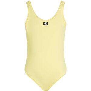 Calvin Klein Girls Swimsuit - ELFIN YELLOW 12-14 - Swimsuit Calvin Klein Girls Swimsuit - ELFIN YELLOW 12-14 - Swimsuit