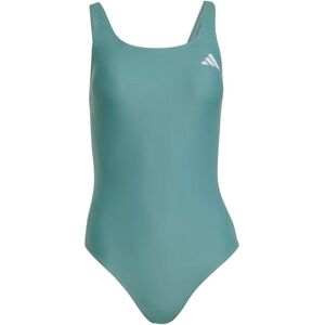 adidas Women's V-Back Swimsuit, Preloved Teal, 46 adidas Women's V-Back Swimsuit, Preloved Teal, 46