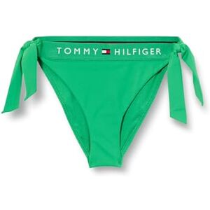 Tommy Hilfiger Women's Cheeky Side TIE Bikini UW0UW04497, Green, XL Tommy Hilfiger Women's Cheeky Side TIE Bikini UW0UW04497, Green, XL