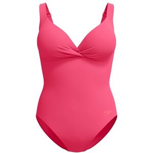 Speedo Women's Shaping Cross Knot One Piece Swimsuit Shapewear Beach and Holiday Swimwear, RASPBERY Fill/Vermil, 36 Speedo Women's Shaping Cross Knot One Piece Swimsuit Shapewear Beach and Holiday Swimwear, RASPBERY Fill/Vermil, 36