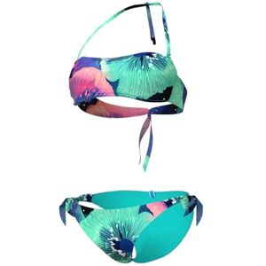 ARENA Women's Water Print Bandeau Bikini ARENA Women's Water Print Bandeau Bikini