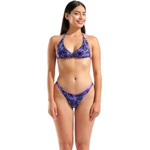 ARENA Women's Water Prints Beach Bandeau Bikini ARENA Women's Water Prints Beach Bandeau Bikini