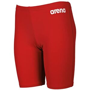 ARENA Solid Team Junior Swimming Swimsuit for Kids, Fast-Drying Racing Jammer Swimsuit, MaxLife Fabric with Maximum Chlorine Resistance and UV 50+ Protection Red-White ARENA Solid Team Junior Swimming Swimsuit for Kids, Fast-Drying Racing Jammer Swimsuit, MaxLife Fabric with Maximum Chlorine Resistance and UV 50+ Protection Red-White