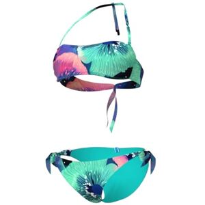 ARENA Women's Water Print Bandeau Bikini ARENA Women's Water Print Bandeau Bikini