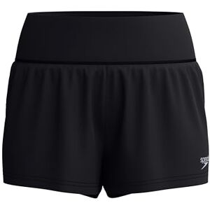 Speedo Women's Lookout Shorts 4-Way Stretch Soft Fabric Swim Gym Run Quick Drying Swimwear, Anthracite, L Speedo Women's Lookout Shorts 4-Way Stretch Soft Fabric Swim Gym Run Quick Drying Swimwear, Anthracite, L