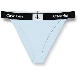 Calvin Klein Women High Rise Cheeky Bikini Bikini Swim Blue, XL Calvin Klein Women High Rise Cheeky Bikini Bikini Swim Blue, XL