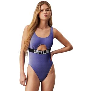 Calvin Klein Women's Cut-Out Swimsuit, Blue (Sapphire Blue), XS Calvin Klein Women's Cut-Out Swimsuit, Blue (Sapphire Blue), XS