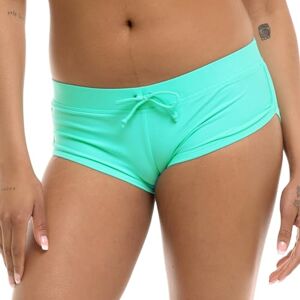Body Glove Women's Smoothies Sidekick Solid Sporty Bikini Bottom Swimsuit Short, Sea Mist, Medium Body Glove Women's Smoothies Sidekick Solid Sporty Bikini Bottom Swimsuit Short, Sea Mist, Medium