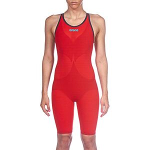 Arena Powerskin Carbon Air² Women's Closed Back Racing Swimsuit, Red, 28 Arena Powerskin Carbon Air² Women's Closed Back Racing Swimsuit, Red, 28