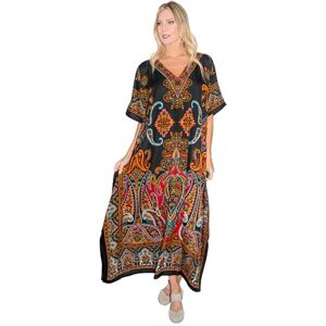 Miss Lavish London Womens Kimono, 102-black, Medium Miss Lavish London Womens Kimono, 102-black, Medium