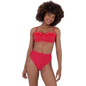 Joe Browns Women's Fashion Retro Polka Dot Swim Briefs, Red, UK 16 Joe Browns Women's Fashion Retro Polka Dot Swim Briefs, Red, UK 16