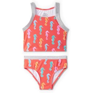 Hatley Girls Two Piece Swim Shorts Swimsuit, Painted Sea Horse, 2 Years Hatley Girls Two Piece Swim Shorts Swimsuit, Painted Sea Horse, 2 Years