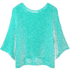 Joe Browns Women's Popcorn-Knit Throw-Over Cover Up, Regular, Blue, UK One Size Joe Browns Women's Popcorn-Knit Throw-Over Cover Up, Regular, Blue, UK One Size