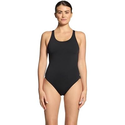 Zoggs Women's Warrego Powerback One Piece Swimsuit, Black Ecolast+, 40-Inch/Size 16 Zoggs Women's Warrego Powerback One Piece Swimsuit, Black Ecolast+, 40-Inch/Size 16