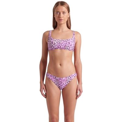 ARENA Water Prints Women's Bralette Bikini Swimsuit with Stretchy Recycled Quick-Dry Fabric, Beach and Pool Swimsuit for Women, Women's Swimsuit with Removable Cups and Top with Ties ARENA Water Prints Women's Bralette Bikini Swimsuit with Stretchy Recycled Quick-Dry Fabric, Beach and Pool Swimsuit for Women, Women's Swimsuit with Removable Cups and Top with Ties