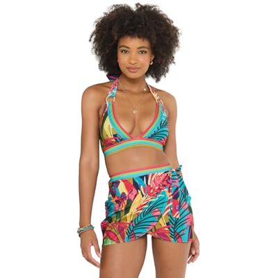 Joe Browns Women's Bright Bold Tropical Swim Skirt, Regular, Multi, UK 8 Joe Browns Women's Bright Bold Tropical Swim Skirt, Regular, Multi, UK 8