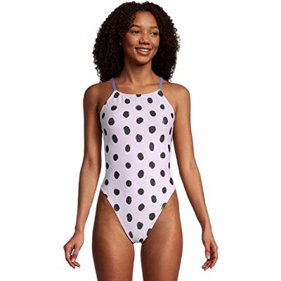 Speedo Women's Swimsuit One Piece Endurance Fixed Back Double Strap, White, 24 Speedo Women's Swimsuit One Piece Endurance Fixed Back Double Strap, White, 24