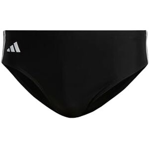 adidas Men's Classic 3-Stripes Swim Trunks, Black/White, S adidas Men's Classic 3-Stripes Swim Trunks, Black/White, S
