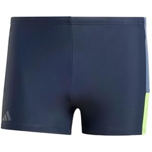 adidas Men's Colorblock Swim Boxers, Legend Ink/preloved Ink/Lucid Lemon, XS Short adidas Men's Colorblock Swim Boxers, Legend Ink/preloved Ink/Lucid Lemon, XS Short