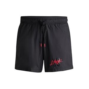 Hugo Boss Men's PAOL Swim_Short, Black6, S Hugo Boss Men's PAOL Swim_Short, Black6, S