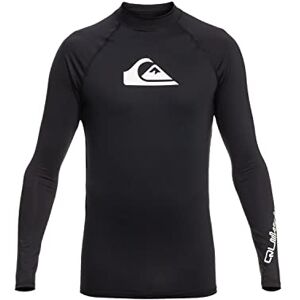 Quiksilver All Time Long Sleeve UPF 50 Rash Vest for Men Quiksilver All Time Long Sleeve UPF 50 Rash Vest for Men