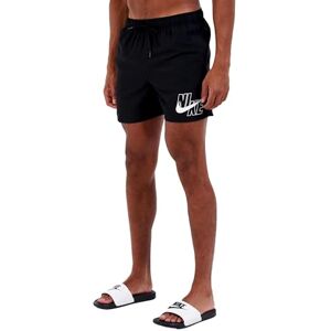 Nike Men's 5 Volley Short Swimsuit, Black/White, M UK Nike Men's 5 Volley Short Swimsuit, Black/White, M UK