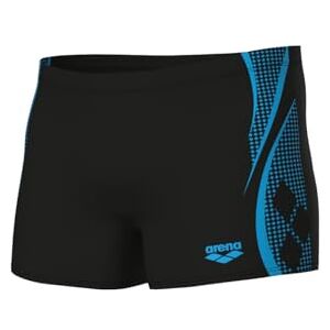 ARENA Feel Men's Graphic Swim Shorts Black-Turquoise ARENA Feel Men's Graphic Swim Shorts Black-Turquoise